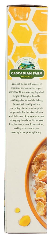 13.5 oz (Pack 4) Cascadian Farm Organic Honey Oat Crunch Cereal