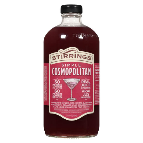 Stirrings Cosmopolitan Cocktail Mix - Ready to Enjoy