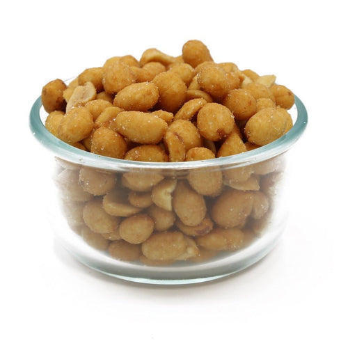 C.J. Dannemiller 10 LB Honey Roasted Peanuts, Bulk Box, Sweet and Salty Peanuts Great For Snacking, Trail Mix, Cooking
