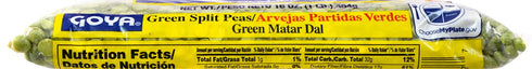 16 (Pack 24) Goya Foods Green Split Peas, Dry, Ounce