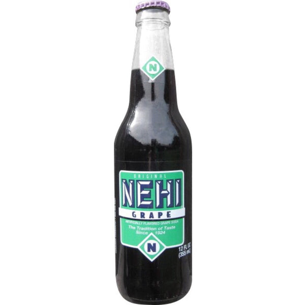 Nehi Grape Soda, 12 Ounce (12 Glass Bottles)