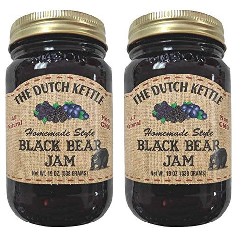 Generic The Dutch Kettle Amish Homemade Style Black Bear Jam All Natural Non-GMO