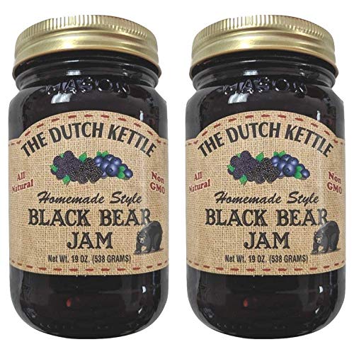 Generic The Dutch Kettle Amish Homemade Style Black Bear Jam All Natural Non-GMO