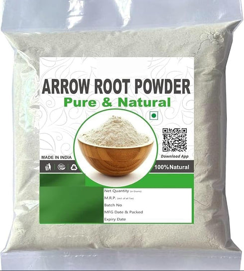 Generic Arrowroot Powder, 50g,starch, koovapodi, for gravy, soups, puddings,Bread and more.