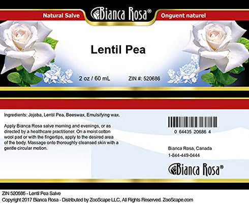Bianca Rosa (2 oz, 520686) Lentil Pea Salve ZIN: