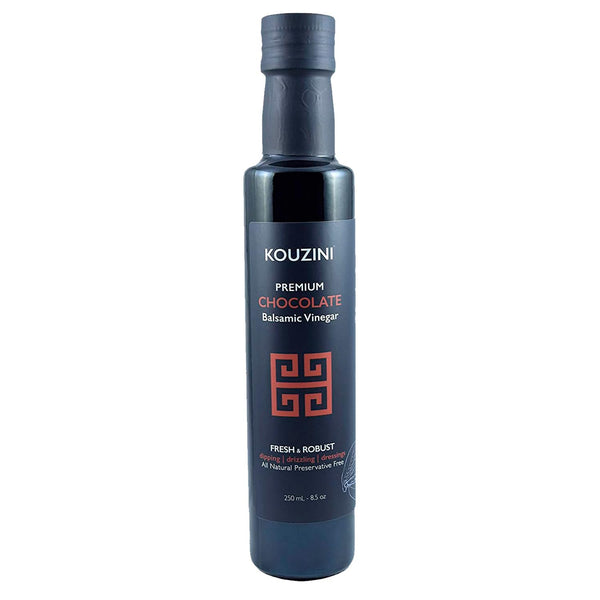 Kouzini Ultra Premium Chocolate Balsamic Vinegar, Aged Balsamic Vinegars from Modena, Italy,