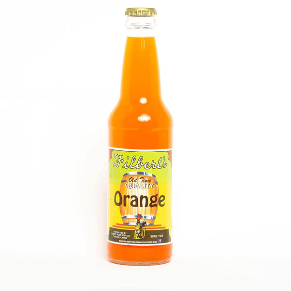 Filberts Orange Cream Soda, Craft Soda, 12oz, 12 Units