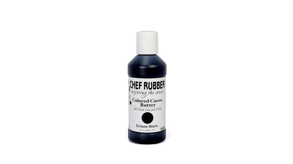 Chef Rubber Eclipse Black Colored Cocoa Butter