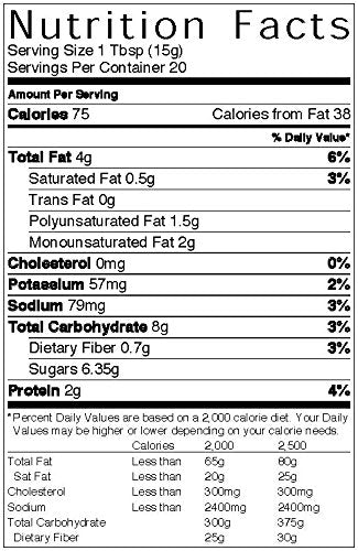 10.5 oz PASOKIN | Peanut Butter Crumbs Topping | Gluten Free, Vegan, All Natural, Kosher, Made in USA, Jar (Peanut