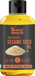 Sesame Seed Oil, Extra Virgin Cold-Pressed, No GMO, Untreated, Unrefined, Great for Cooking & Flavor Enhancer (10.15 Fl