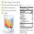 powbab Coconut Water Powder, 100% Organic, No Sugar Added, Dehydrated, Raw, Unsweetened Electrolytes