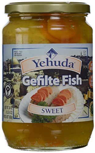 Yehuda, Matzo Gefilte Fish, Sweet, 24 oz
