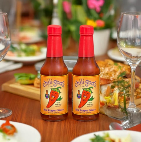 Chiligods Red Pepper Sauce, Award Winning Sauce Made with Jalapeo Puree and