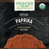 Frontier Co-op Organic Ground Paprika 1lb Bulk Bag - Paprika Powder Seasoning - Restaurant Supply