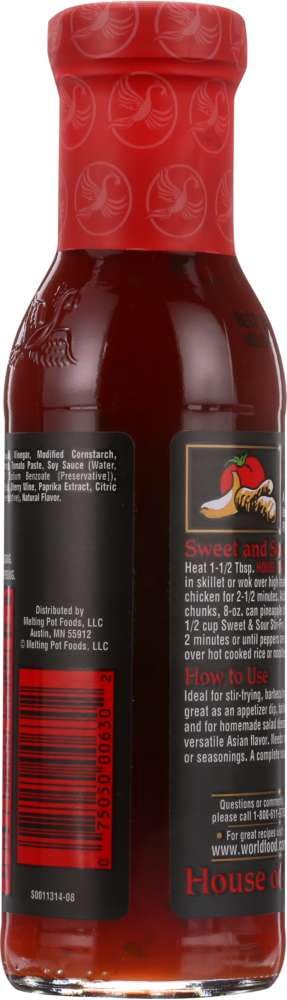 House Of Tsang Sweet Sour Sauce for Stirfry