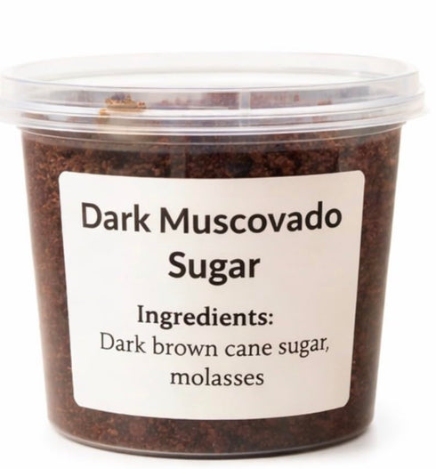 Generic 11 oz Dark Muscovado Sugar Rich Molasses Flavor, Moist Brown Sugar for Baking & Cooking Bag