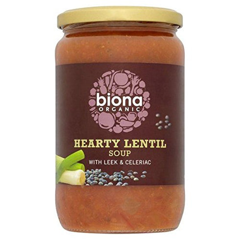 Biona Organic Hearty Lentil Soup - 680g