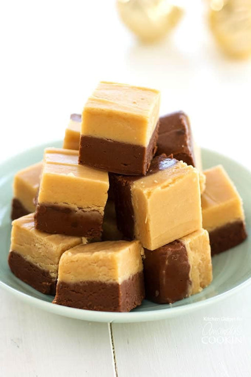 8oz. Nuts to You Smooth and Creamy Chocolate Peanut Butter Kettle Fudge | Fresh Gourmet Candy | Decadent and Delicious