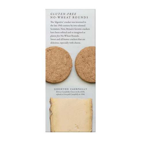 5.3 oz The Fine Cheese Co. No-Wheat Rounds | Gluten-Free Crackers | Imported from England |