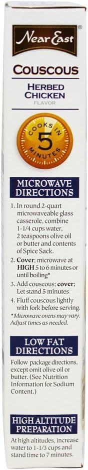 5.7 oz Near East Herbed Chicken Flavor Couscous Mix