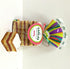 Carla's Sweets 11 (1 1 2 1 1 Assortment Meringue, Brownie, Guava Cakes, Mantecadito, Pistacho Cake Bag)