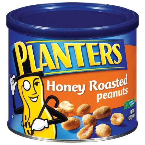 Planters Honey Roasted Peanuts (Pack of 4)
