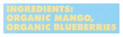 Gummies (5 8 40 (3.5 oz) SOLELY - Organic Mango & Blueberry Whole Fruit Bags per Box, boxes) - Real Fresh Fruit