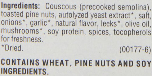 5.6 oz (Pack 12) Near East Toasted Pine Nut Couscous Mix