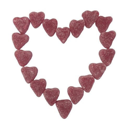 2 LB Yankee Traders Sanded Cinnamon Jelly Hearts - (Valentines)