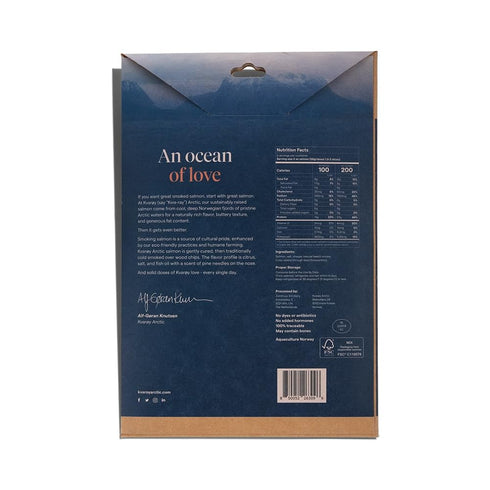 Kvaroy Arctic 4 OZ Smoked Atlantic Salmon