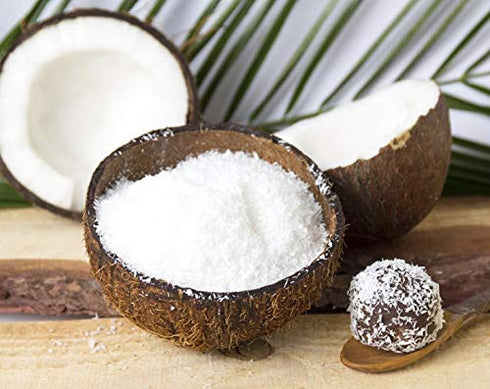5 Food to Live - Shredded Coconut, Pounds Unsweetened Coconut Flakes, Desiccated, Kosher, Vegan, Bulk. No Sulfites