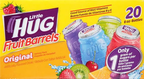 Little Hug 4 Pack 8 oz Flavor Team Fruit Drink
