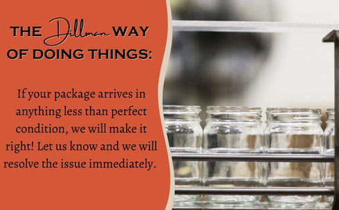 16oz (Pack 6) Dillman Farm All Natural F.R.O.G. Preserves - Gluten-Free, Non-GMO, Vegan, Kosher, Preservative Free