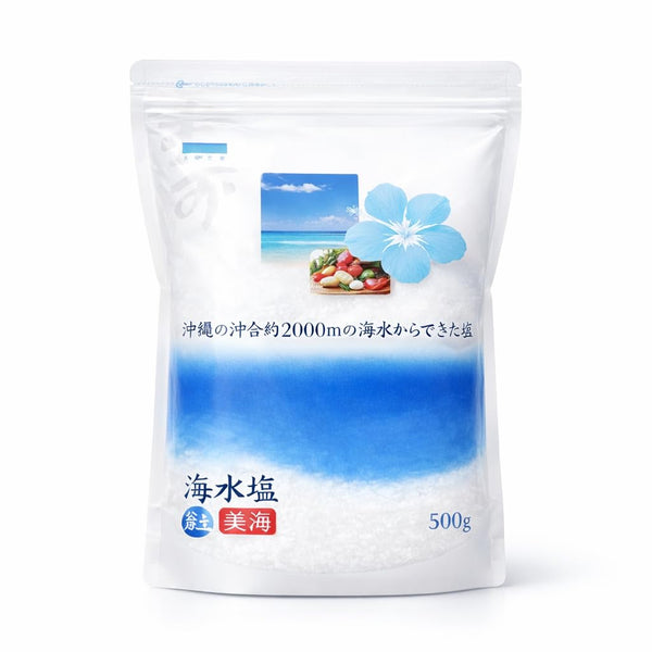 Generic Okinawa Sea Salt Premium Natural Sea Salt Made from Pure Seawater 2000m