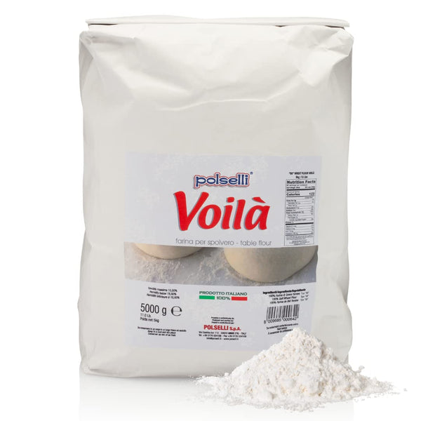 Voila, Table and Dusting Flour, Soft Wheat, Pizza, Baking, Pasta, Italy, Spolvero,