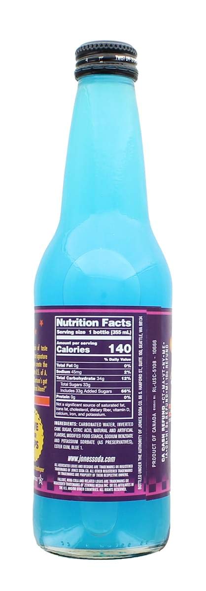 12oz Pack 2 Jones Soda Co. Fallout Nuka-Cola Quantum Official Berry Flavored Nuka-Cola Soda | Bottles of |
