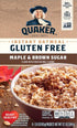Packs, 1.51 Oz (Pack 8) Quaker Instant Oatmeal, Gluten Free, Maple & Brown Sugar, Heart Healthy Oatmeal, Individual