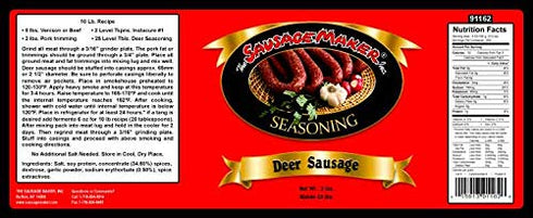 2 lbs. 8 oz. The Sausage Maker - Deer Sausage Seasoning
