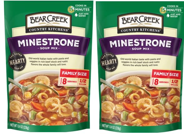 Generic Pack Of 2 Minestrone Soup Mix 8.4 oz