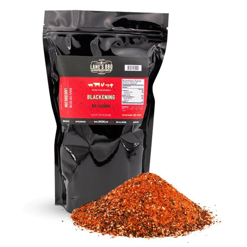 Lane's Blackened Seasoning Spice, All-Natural Blackened Fish Seasoning for Pork, Beef &