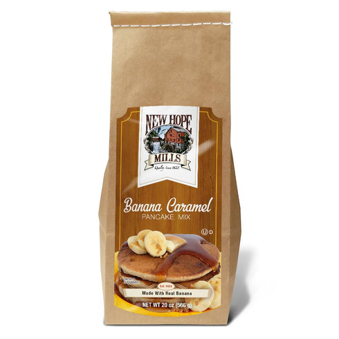 Banana Caramel Pancake Mix by New Hope Mills - Irresistible Flavor in