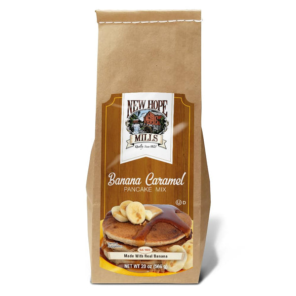 Banana Caramel Pancake Mix by New Hope Mills - Irresistible Flavor in