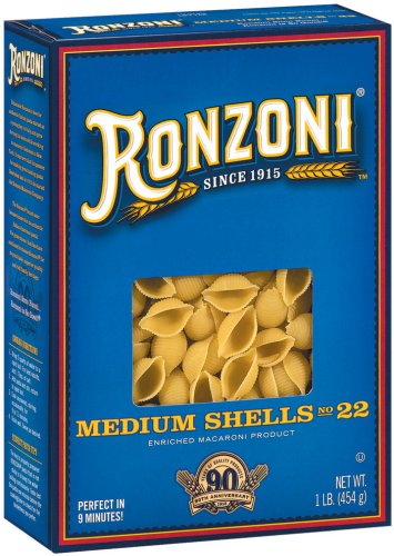 Ronzoni 16-Ounce Medium Shells