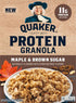 18oz (Pack 4) Quaker Protein Granola, Maple Brown Sugar