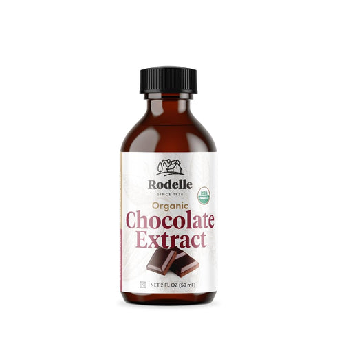 RODELLE Organics Pure Chocolate Extract - 2 Fl Oz