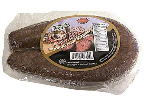 BrotherAndSister Bosanska Sudzuka - Smoked Beef Sausage, approx. 1lb