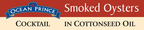 3-Ounce (Pack 12) Ocean Prince Cocktail Smoked Oysters in Cottonseed Oil, Cans