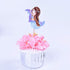 Double Sided Mermaid 24 PCS Handmade Pretty Mermaid Cupcake Toppers for Birthday, Bridal Shower, Baby Shower
