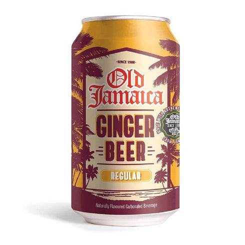Old Jamaica Ginger Beer Can 300ml (Pack of 4)