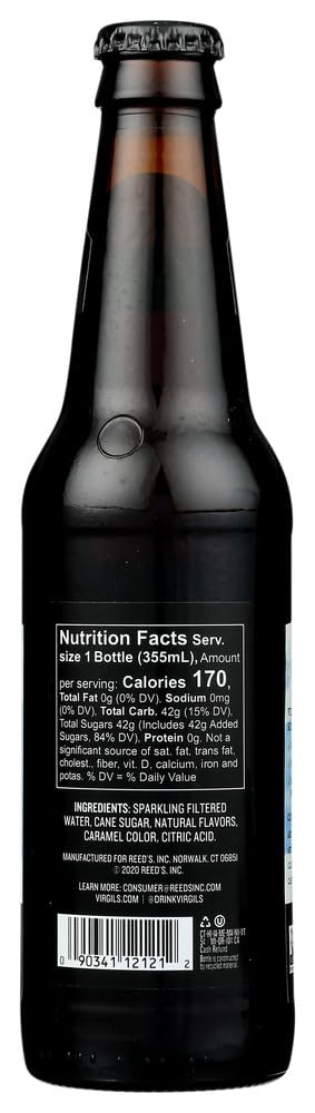 12 oz Virgil's Rootbeer, fl